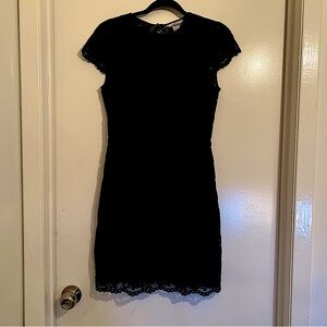 H&M Navy Lace Dress Size 4